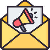 An Envelope With A Home Megaphone Inside.